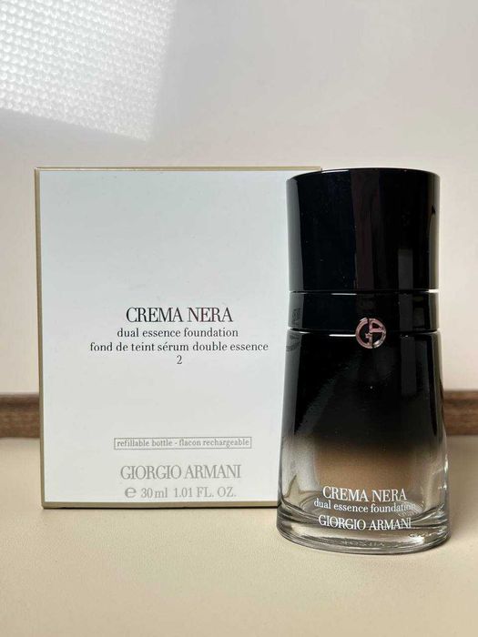 Тональна есенція Giorgio Armani Beauty Crema Nera Dual Essence