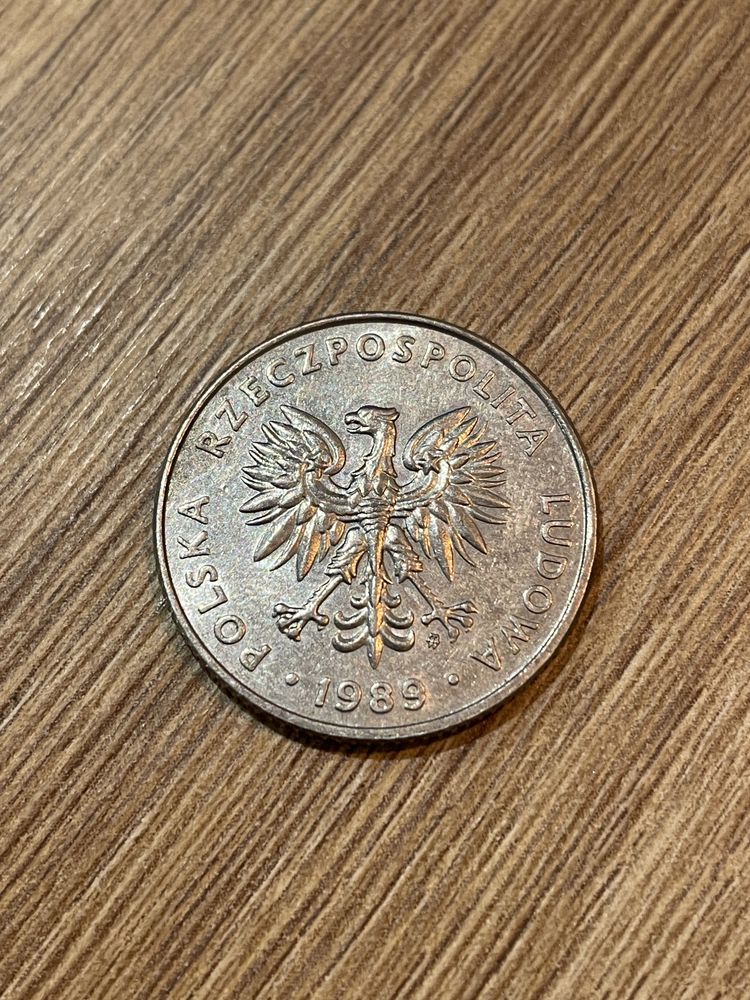 Moneta 20 zł z roku 1989