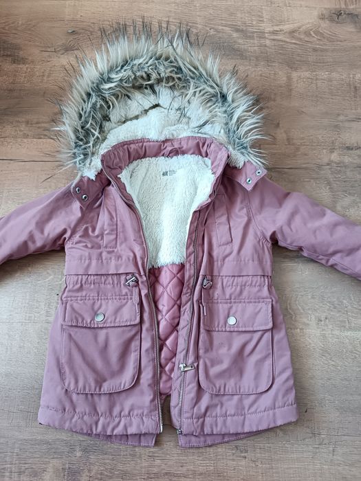 Kurtka zimowa dziewczęca 110