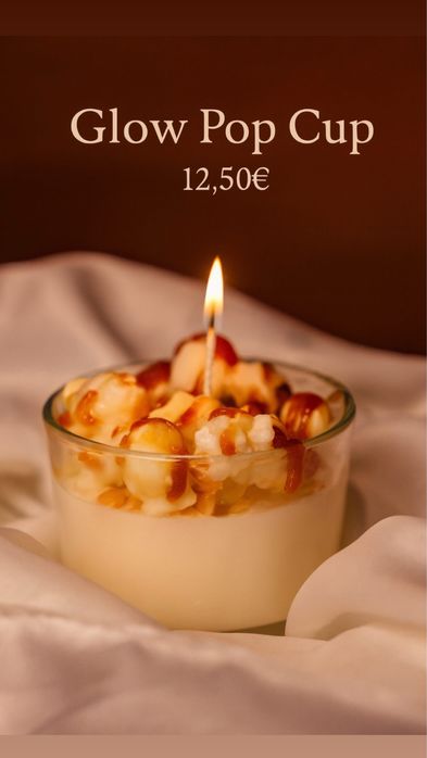 Velas goumet feito á mão