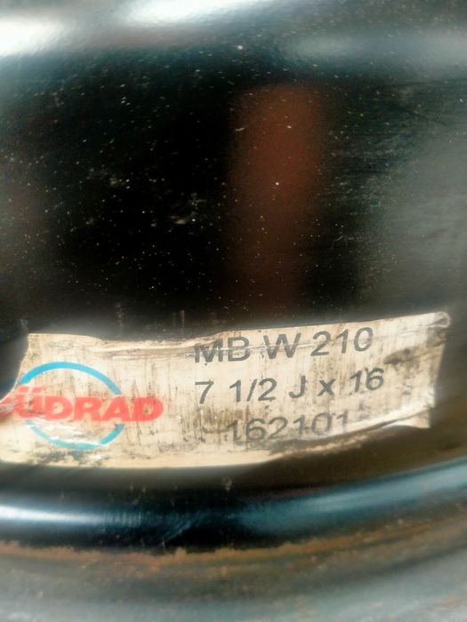 Колесо запаска Фольксваген R16/5/112, 205/65/16С