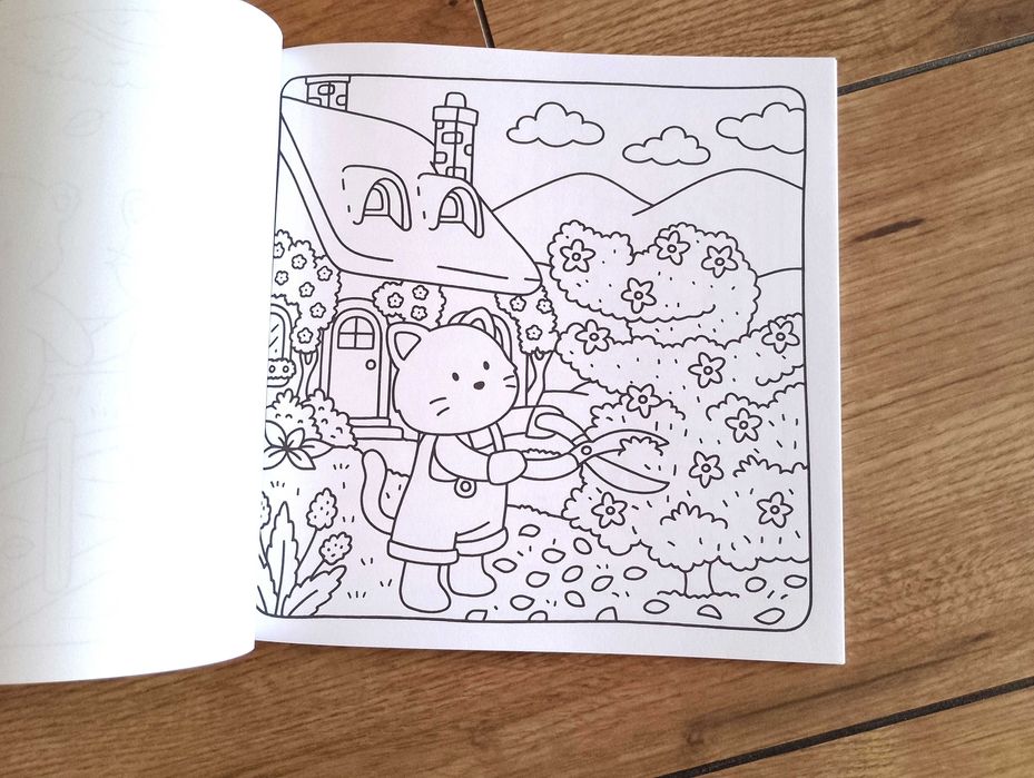 Cozy Cuties Coloring Book, kolorowanka antystresowa