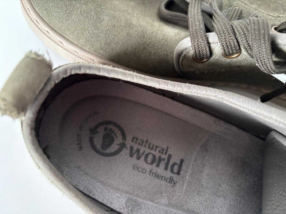 Sapatos Homem (44) Natural World - Miso (Como novos)