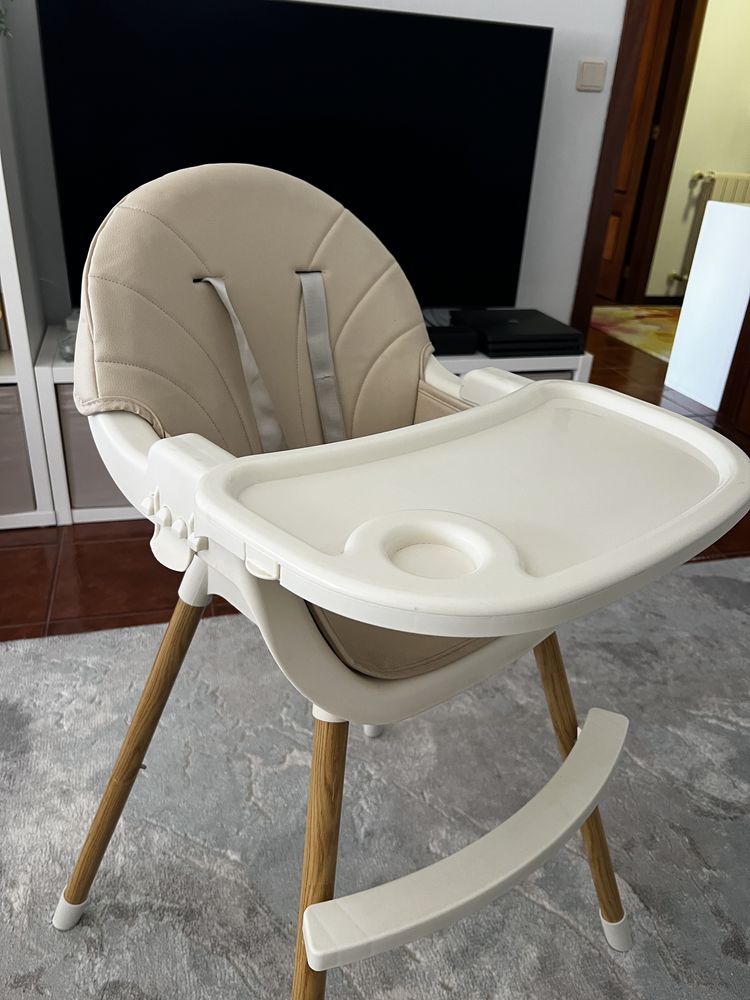 Cadeira de Refeição MS Mika Bege (‎56x46x91 cm)