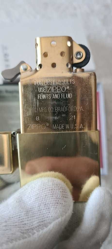 Zapalniczka Zippo Replica 1935 Brass. Nowa