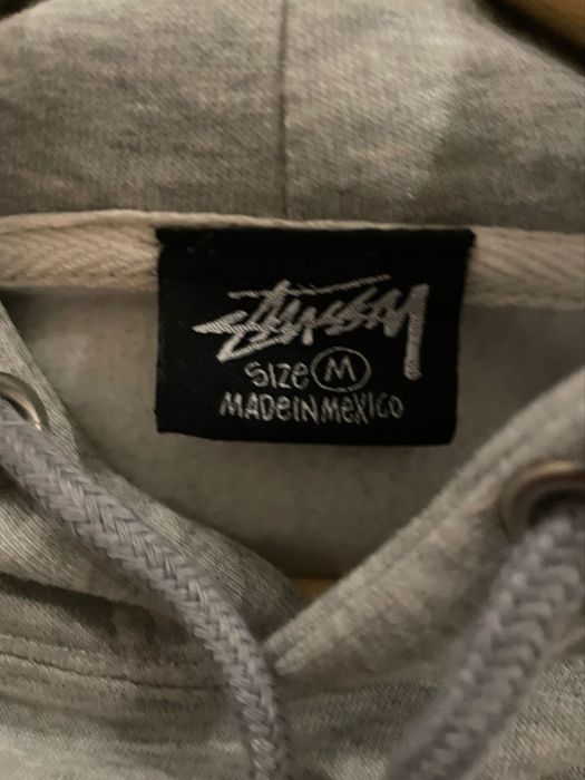 Moletom Stussy cinza