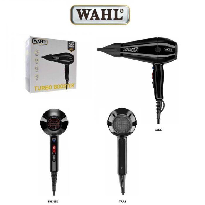 Secador de Cabelo WAHL TurboBooster 2400 WATTS (NOVO E PROFISSIONAL)