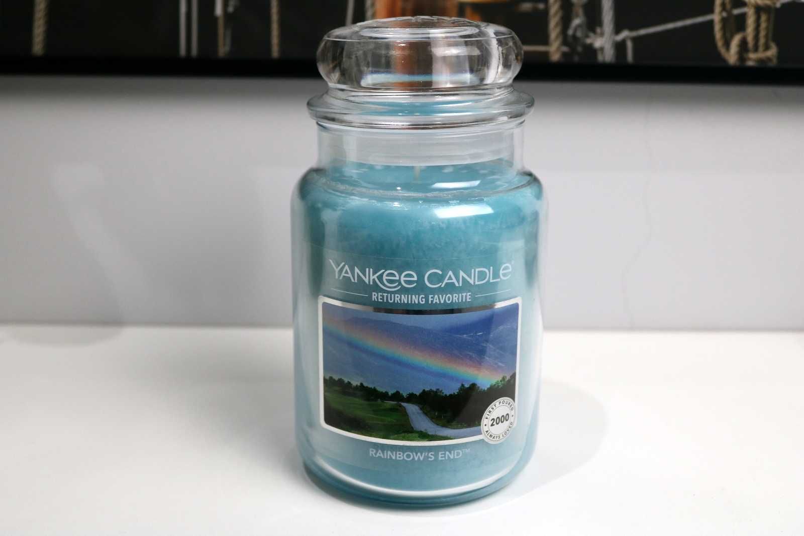 Rainbow's end yankee candle