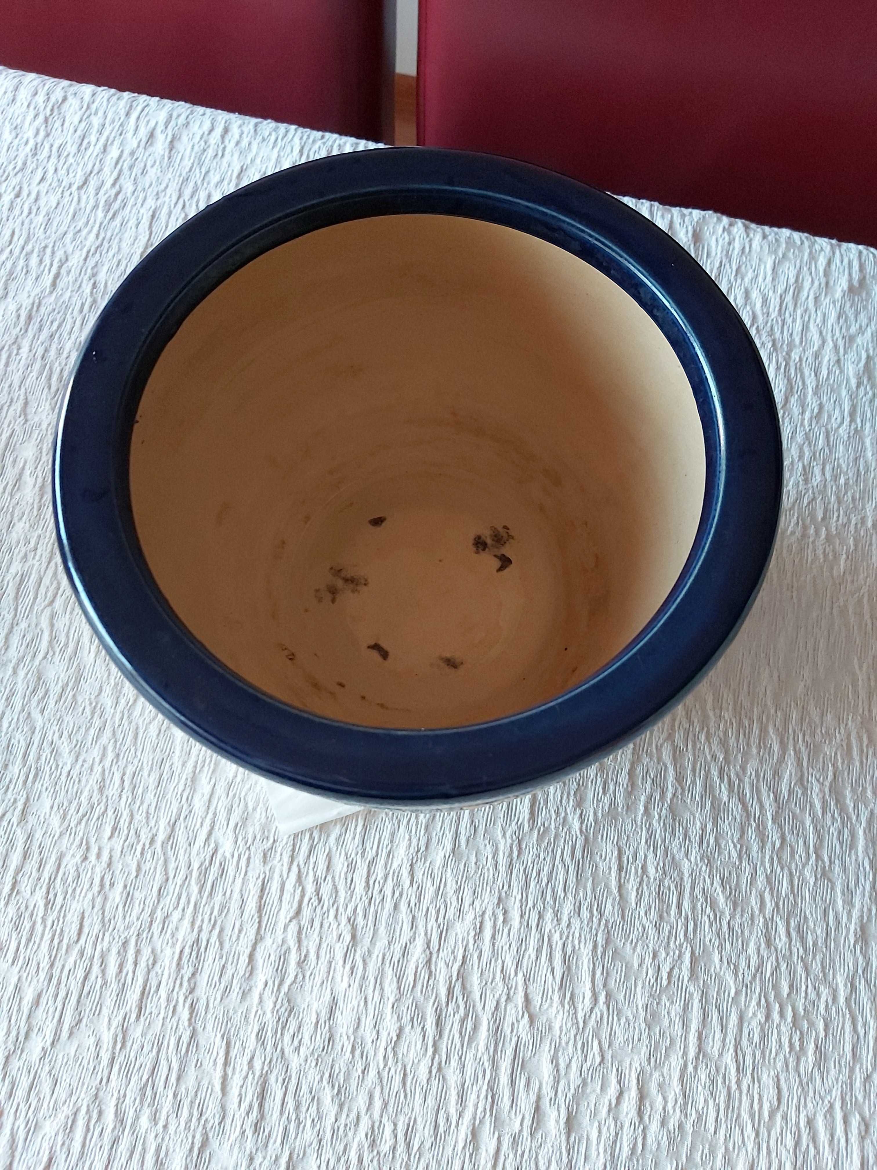 Osłona na donicę ceramiczną malowana