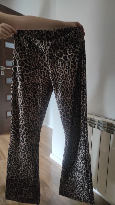 Spodnie damskie panterka