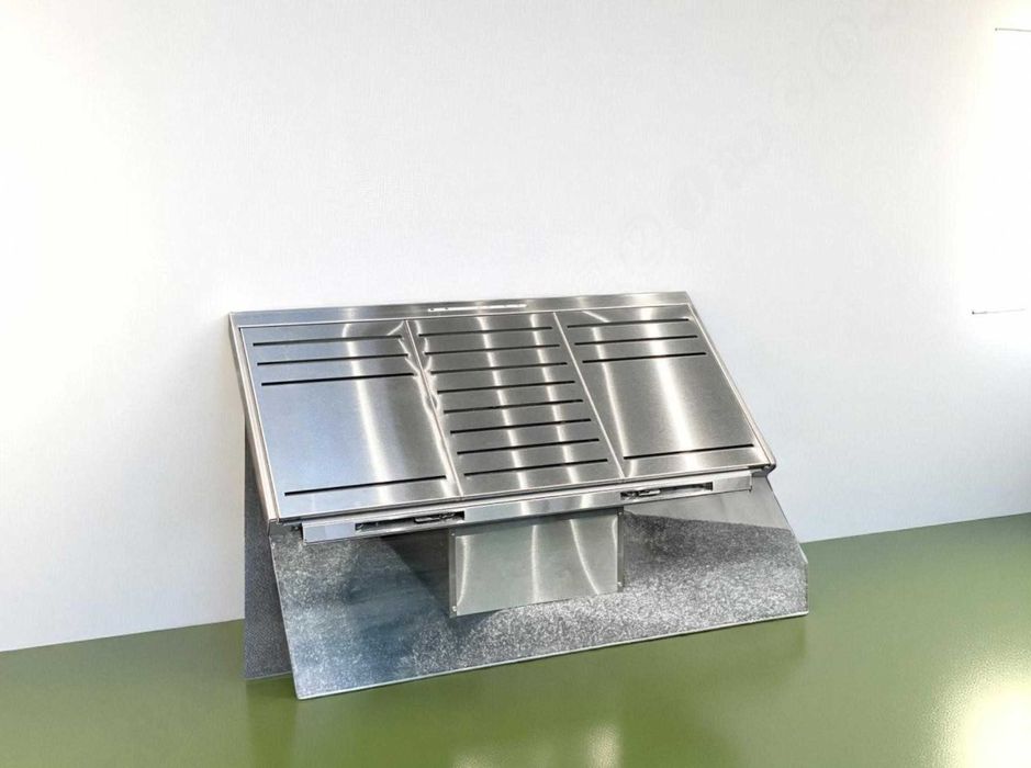 Витяжка Miele / Мілле DA 489-4, хром, скло, настінна