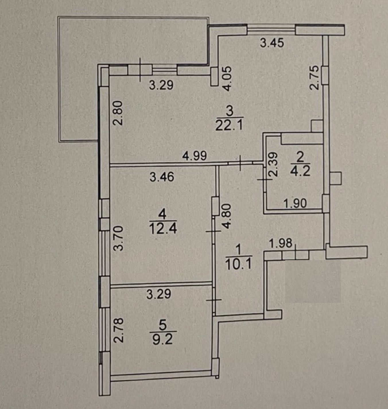 Смарт Сити, 2 комн, 62 метра. Срочно