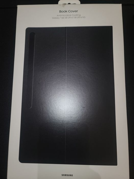 Обложка Book Cover для Samsung Galaxy Tab S8 Ultra Black EF-BX900PBEG