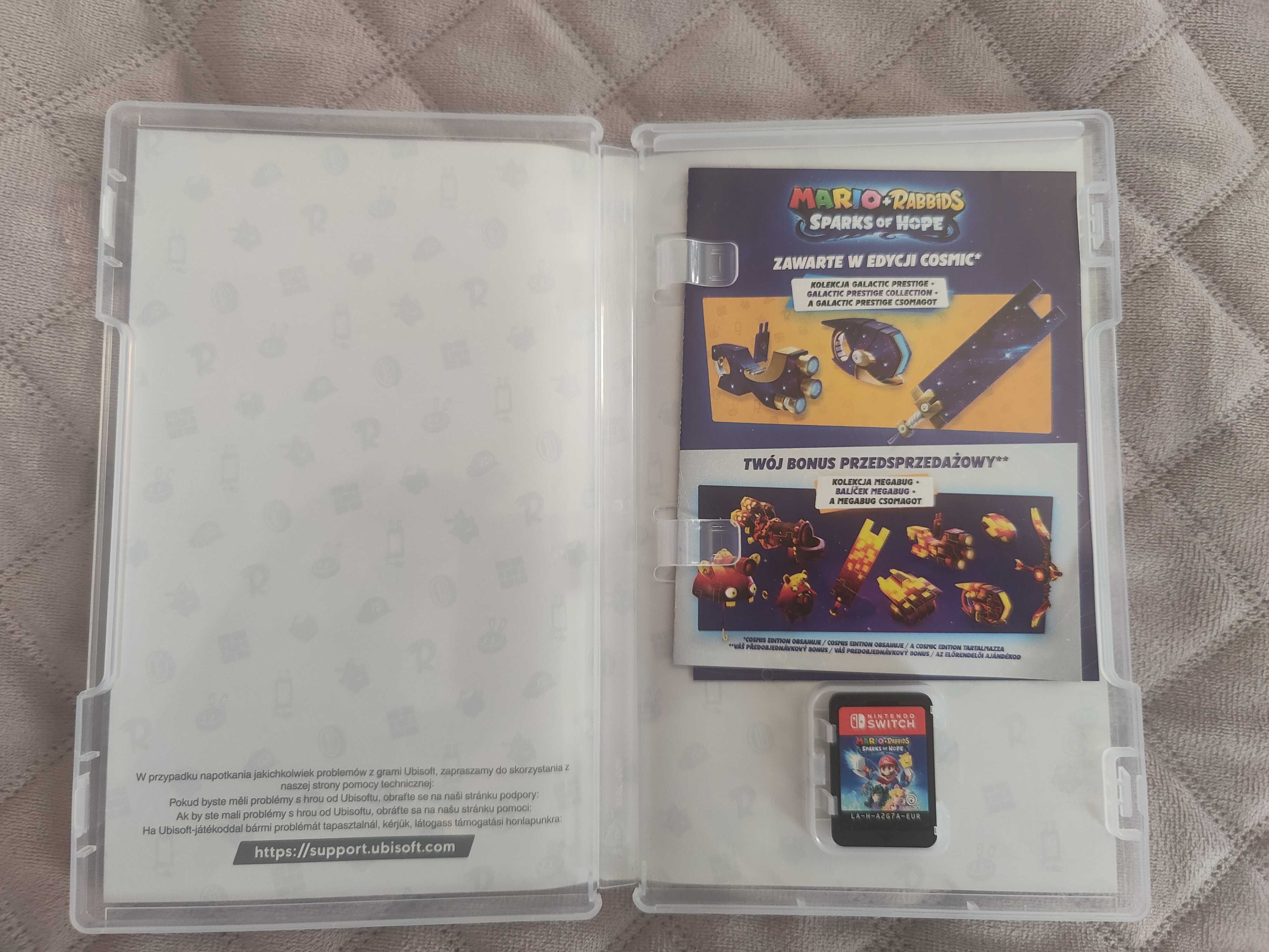 Nintendo Switch Mario + Rabbids - Cosmic Edition - jak nowa