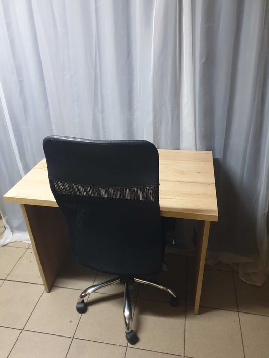 Biurko +krzeslo zestaw biurowy stol młodzieżowe fotel obrotowy