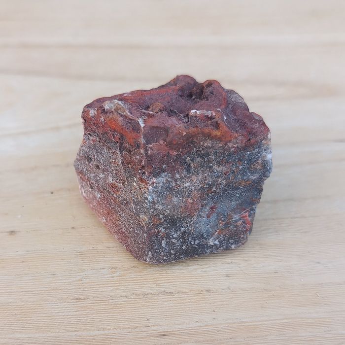 Agat ognisty surowy kamień półszlachetny Indie waga 38,8 gram