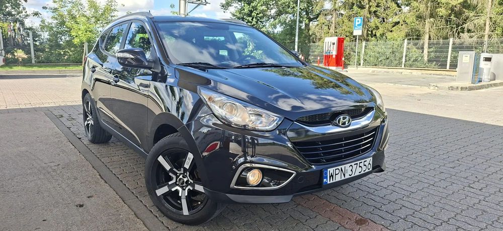 Hyundai ix35 2.0 benz. 163KM DVD Półskóra Navi Alu Bardzo Ładny i Zadbany