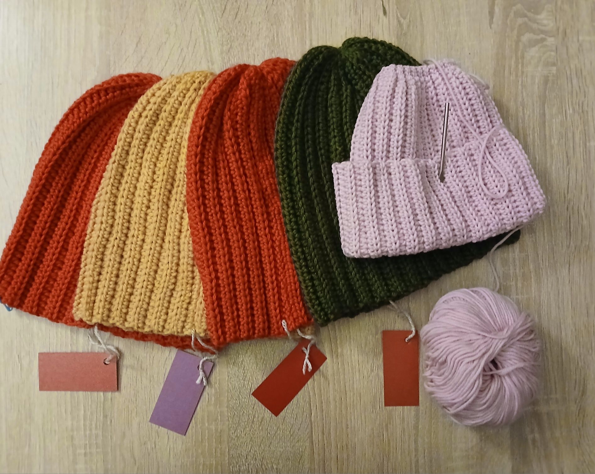 Шапка докерка, мини бини, Fishman hat