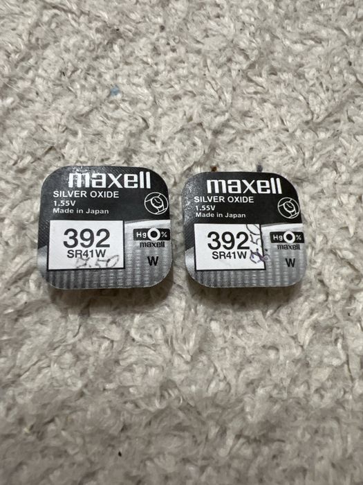 Bateria Maxell 392 SR41W nowe 3 szt