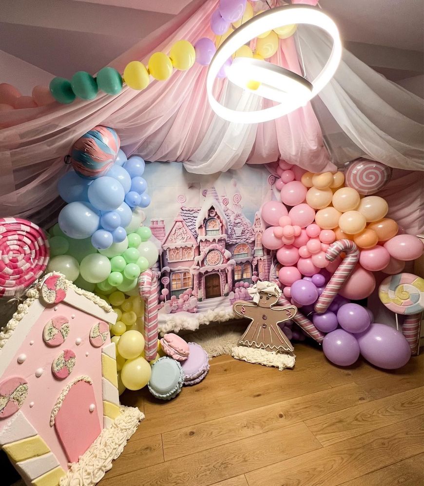 Ścianki dekoracyjne, balonowe, dekoracje okolicznościowe
