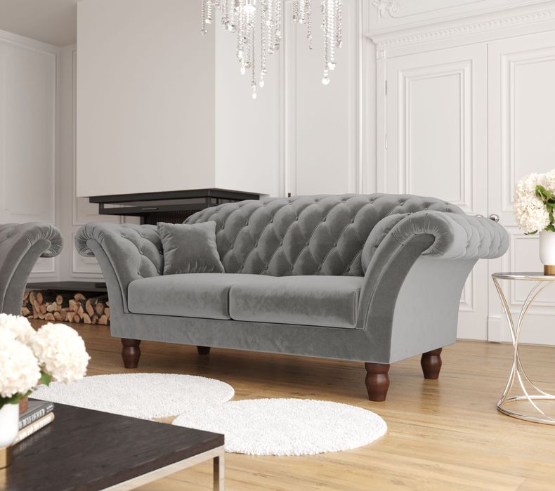 Sofa Kanapa Chesterfield Elegancka Stylowa EN Meble