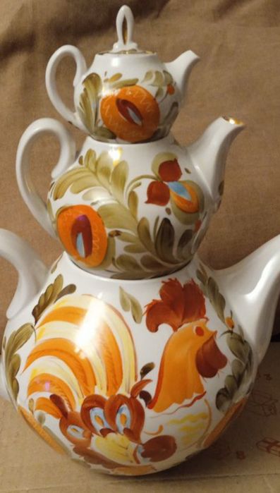 Городница.Чайная пара.Набор чайников.