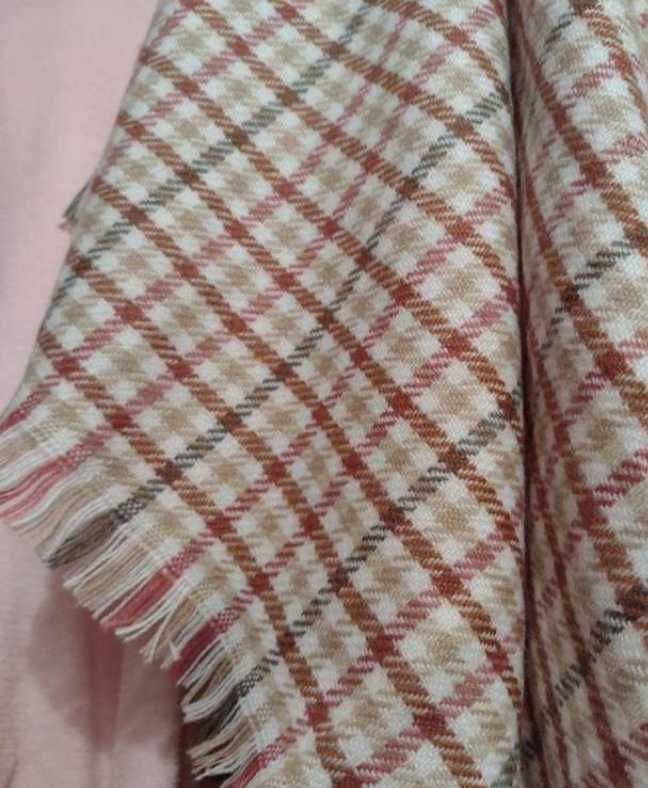 Ekskluzywny duży szal zimowy z Londynu, chusta oversize, NOWA