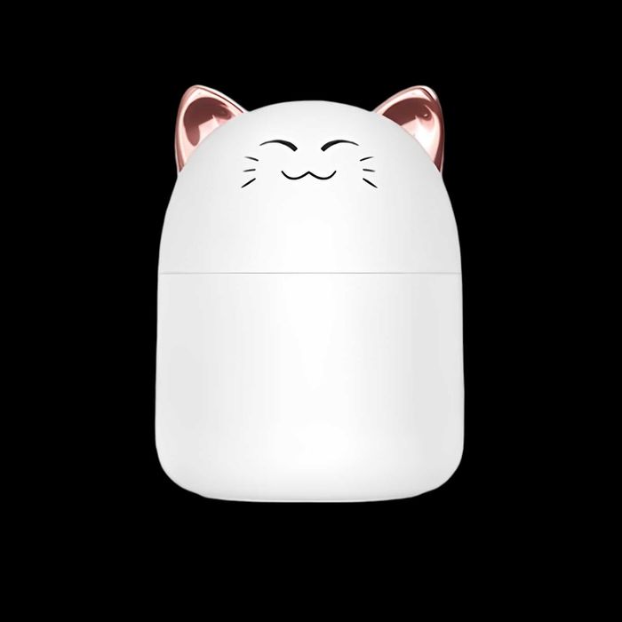 Humidificador RBG em Formato de Gato