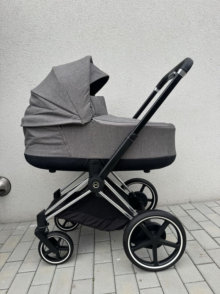 Cybex e-Priam 2.0 2w1 Manhattan Grey / Chrome Black