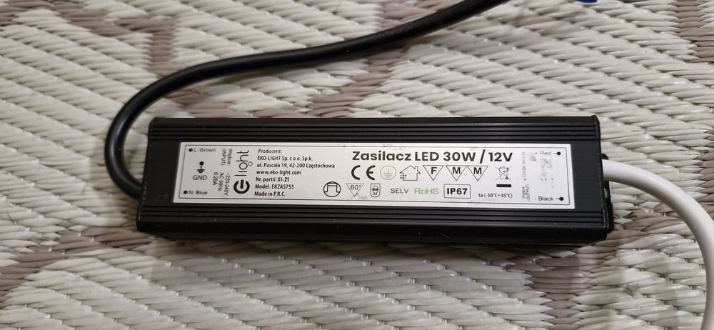 Zasilacz LED 30W/12V OKAZJA!