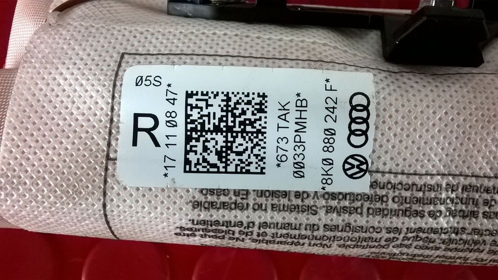 Airbag Banco Direito [Audi A4 B8]