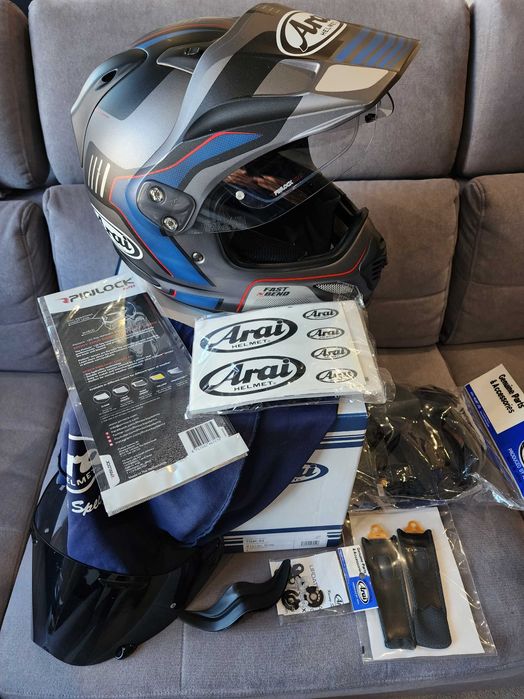 Capacete Arai Tour X-4 Vision Grey - Tamanho L - INTERIOR NOVO