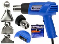 (Com Iva) Pistola de Calor Ar Quente 2000W + 4pcs Acessórios