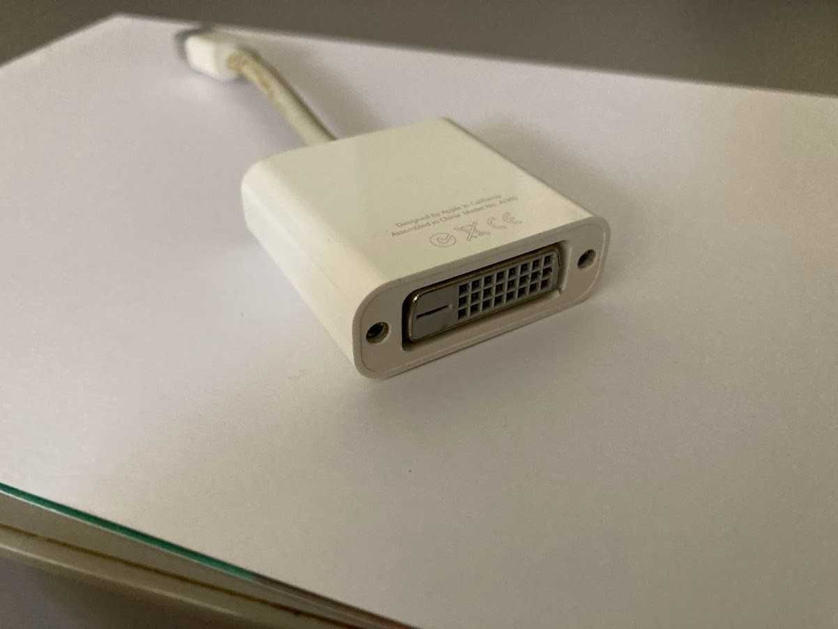 Adaptadores oficiais Apple de MAC p/VGA e DVI