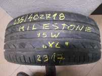 Opona pojedyńcza 235/40r18 milestone green sport XL 7mm