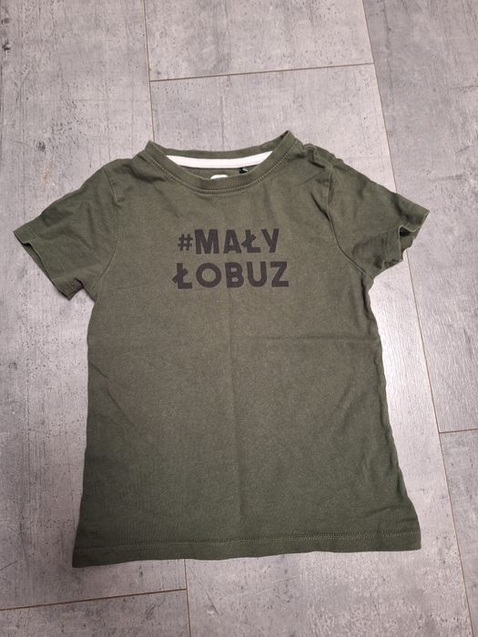 Koszulka chłopięca family concept r. 98 mały łobuz