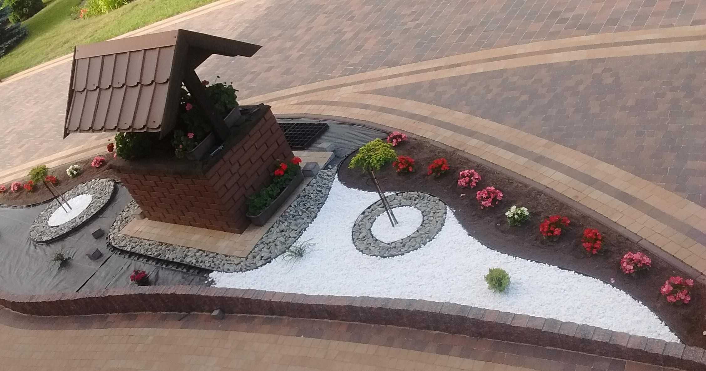 Geo obrzeże eko palisada krawężnik BORD 45mm - 1m