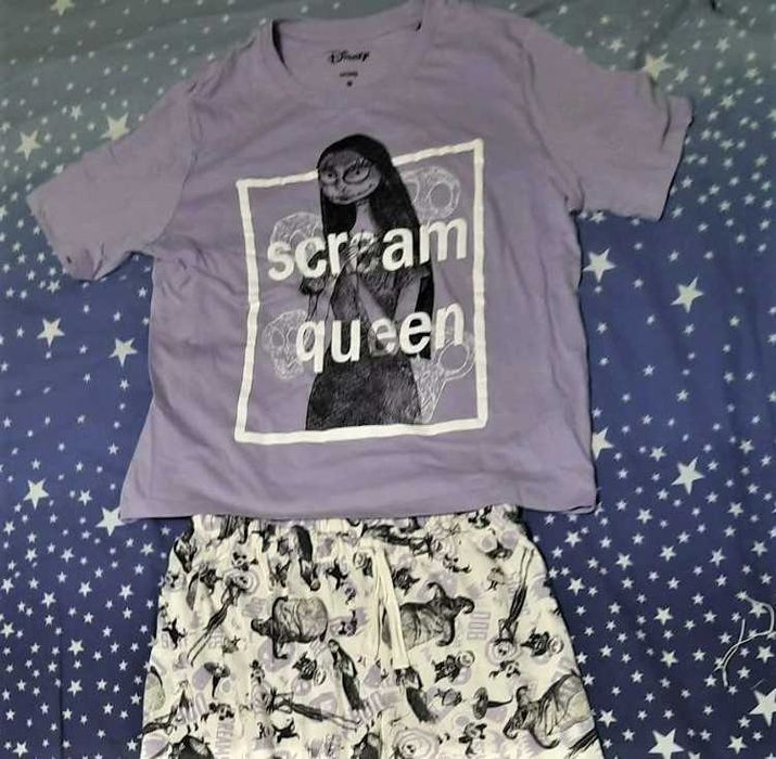 Піжама на Хеловін Sinsay розмір М Жах перед Різдвом Тим Бертон