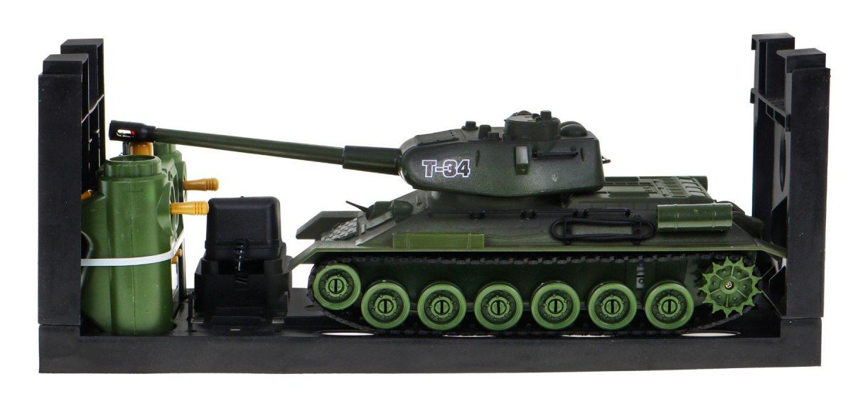 Bitwa Czołgów Tiger Vs T-34 1: 28 zasięg do 40 metrów