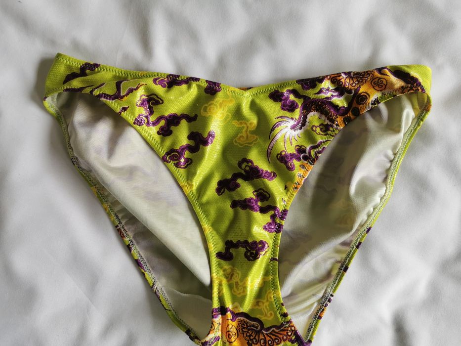 Strój kąpielowy 2 częściowy r S  36 wąż cudny