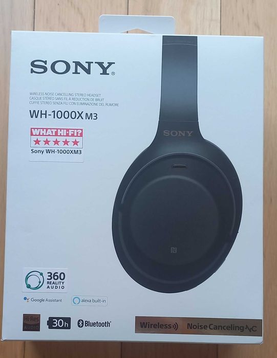 Auscultadores Sony WH-1000X M3