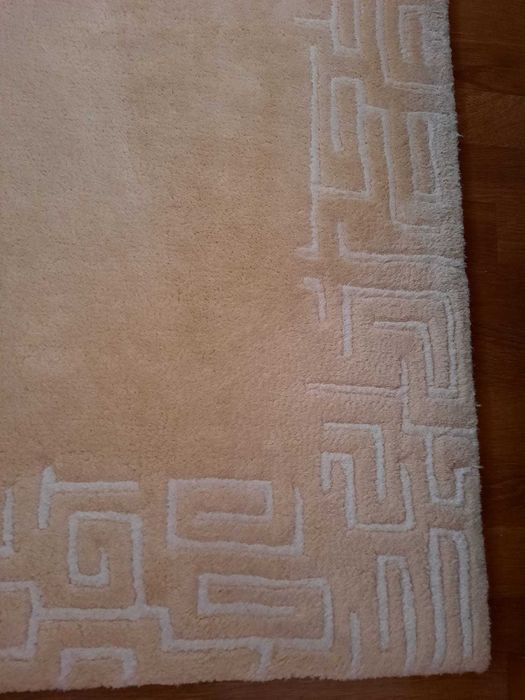Tapetes de quarto em lã de pelo curto