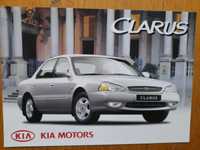 KIA Clarus 1.8 SLX, 2.0 GLX prospekt polski rok 1998