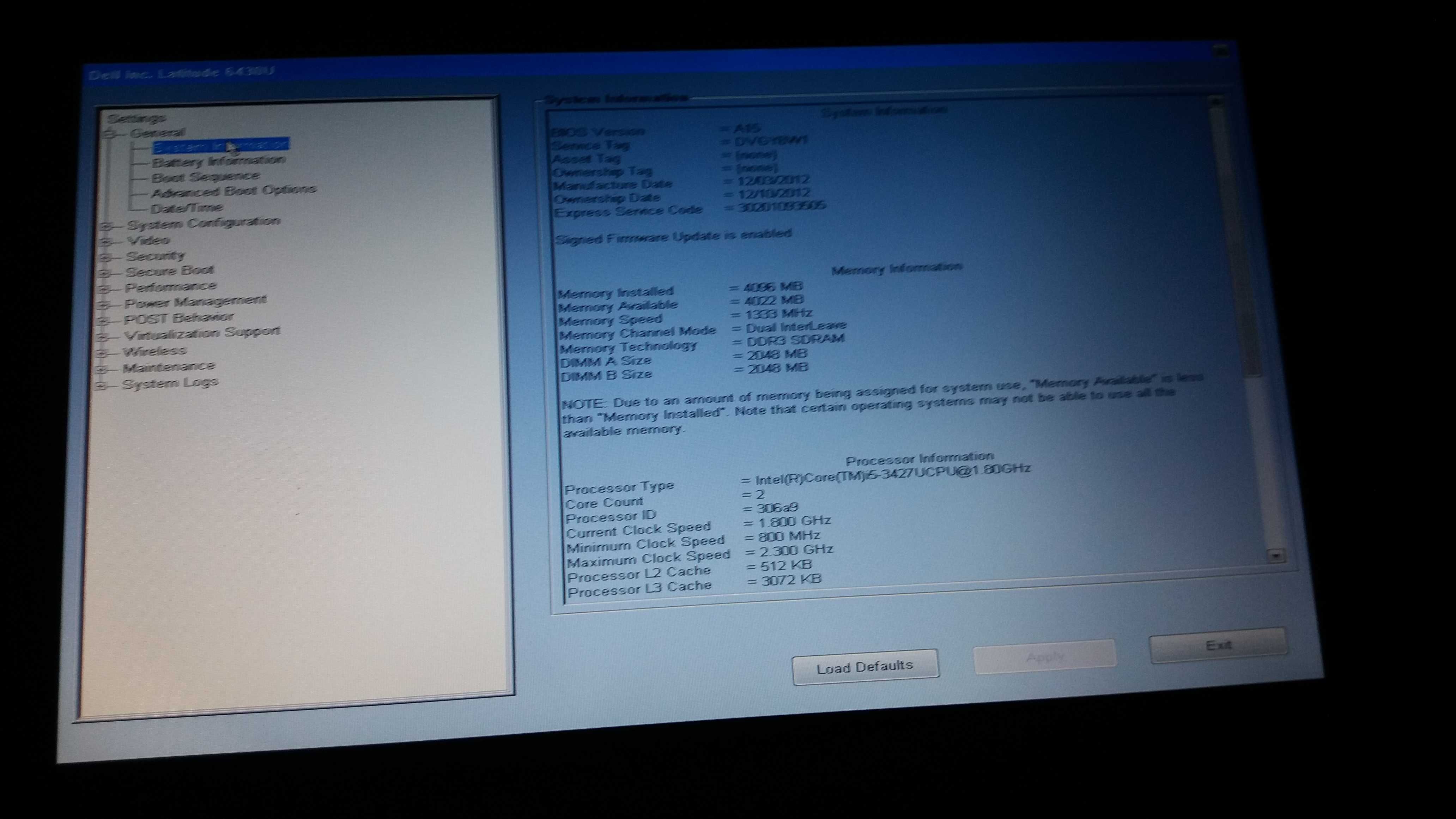 Laptop Dell E6430U 14" i5-3437U 4GB/2GB mSATA Slim