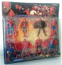 Pack 8 figuras articuladas Spider Man - 16cms / Luz
