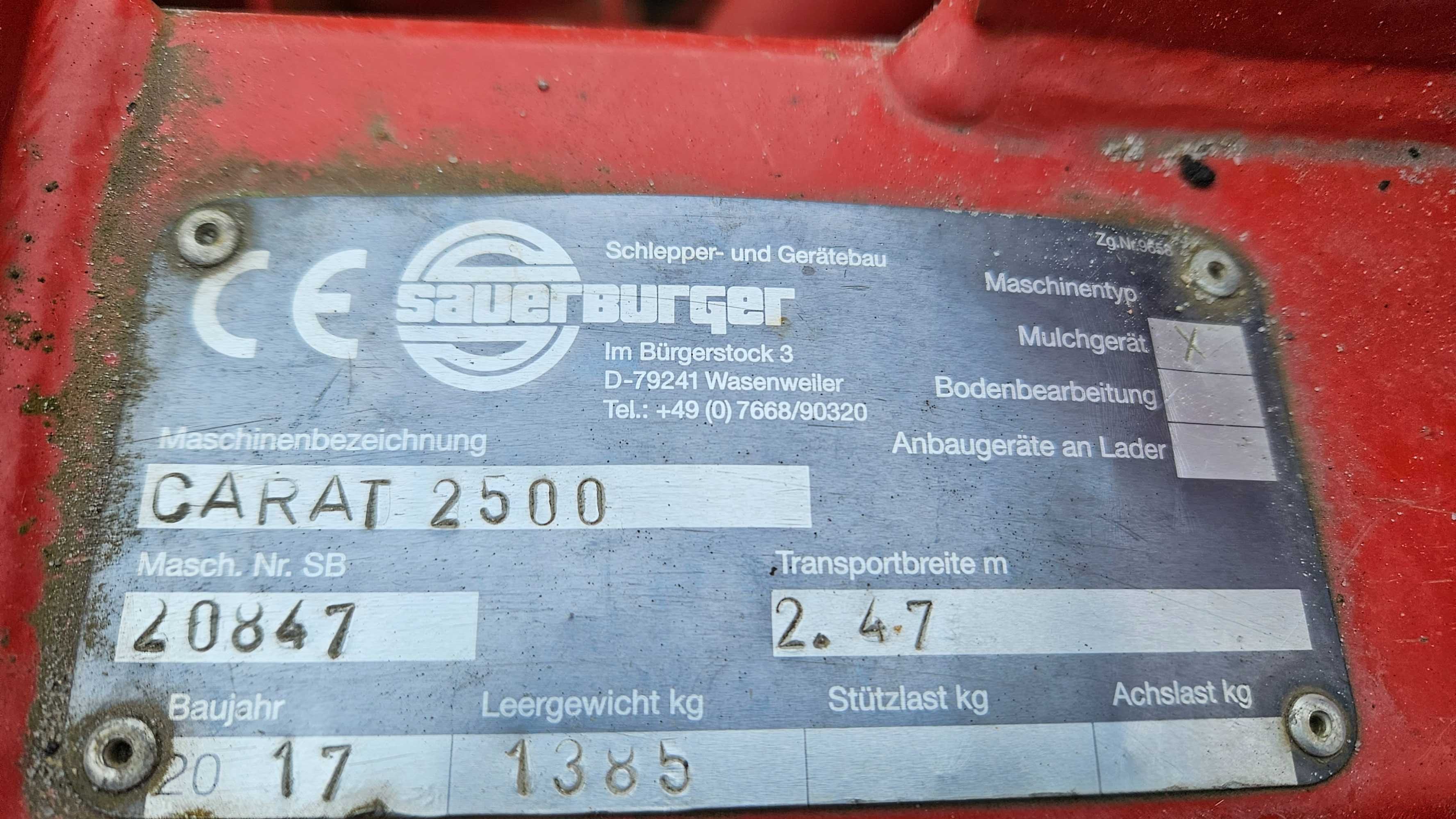 Mulczer kosiarka  SAUERBURGER Karat 2500