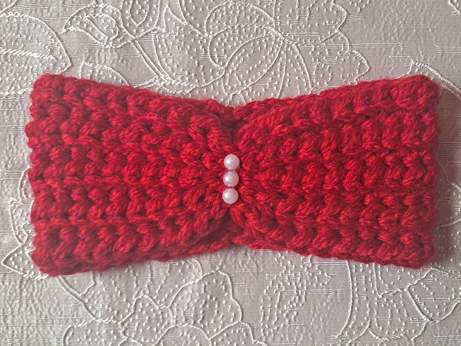 Opaski damskie handmade na szydełku