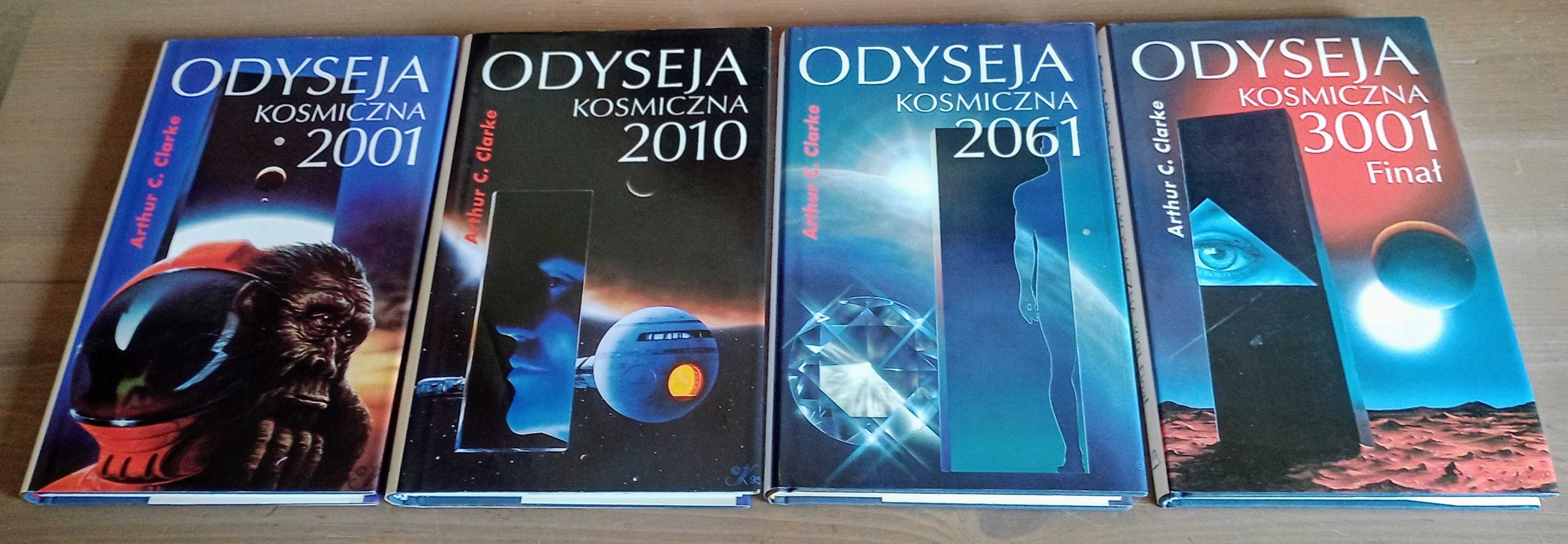 Arthur C.Clarke x 4 Odyseja kosmiczna 2001,2010,2061,3001 finał