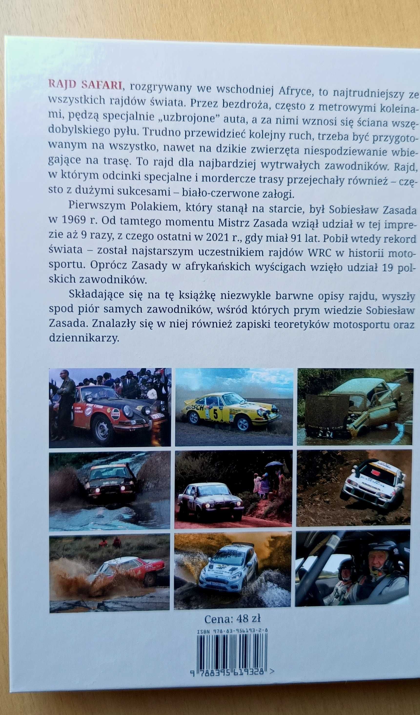 Książka Polacy w rajdach Safari