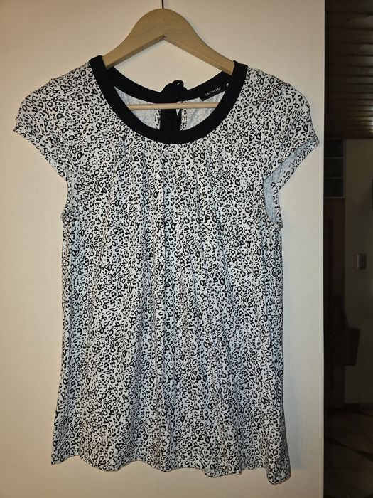 Elegancka bluzka w panterkę Orsay